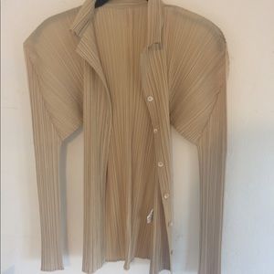 Vintage Issey Miyake Pleats Pleats button up